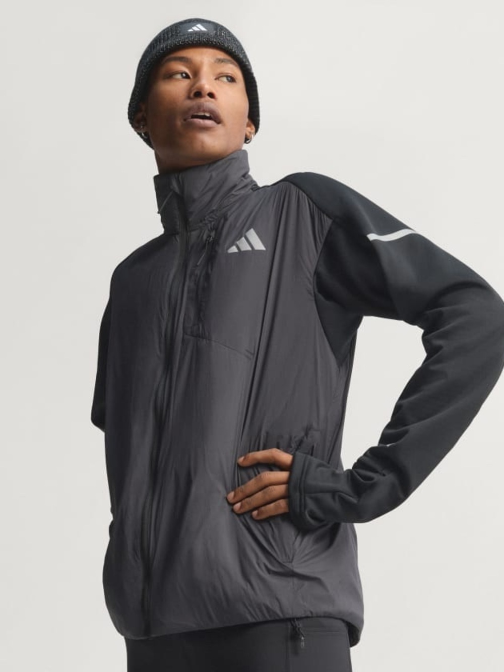 Adidas Women's Black Running Carrera Jacket